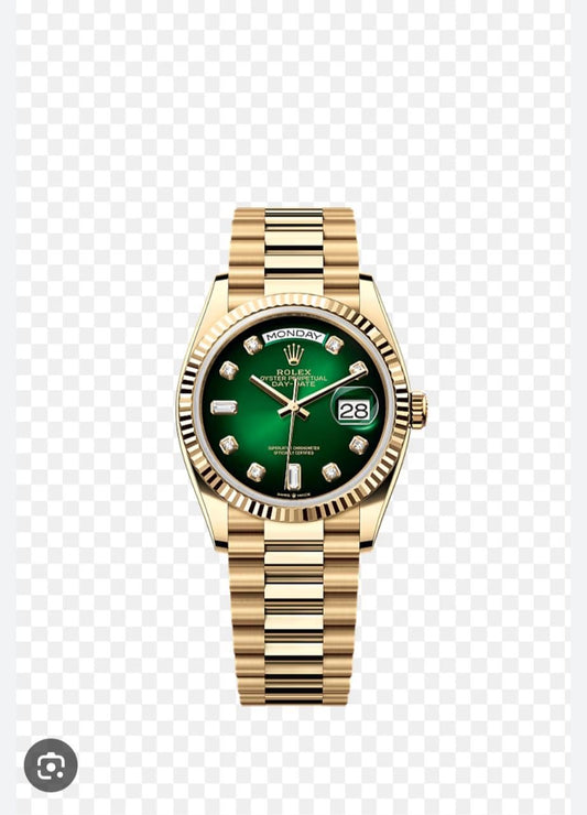 Oyster Perpetual Day Date Automatic Watch-Gold