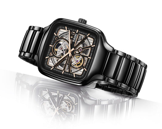 True Square Open Heart Automatic – Premium Ceramic Watch for Men