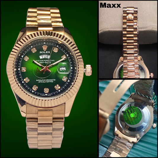 Men’s High-Quality Steel Watch – Day & Date Working