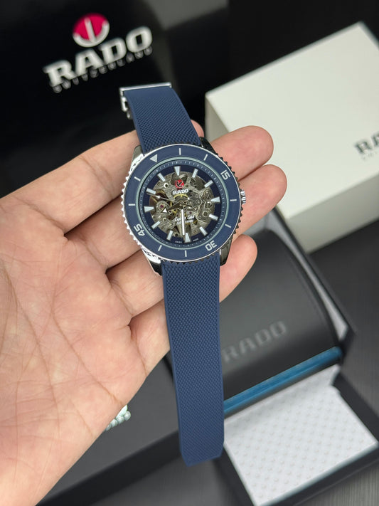 Men’s Automatic Mechanical Watch – Heavy Quality | Silicone Strap