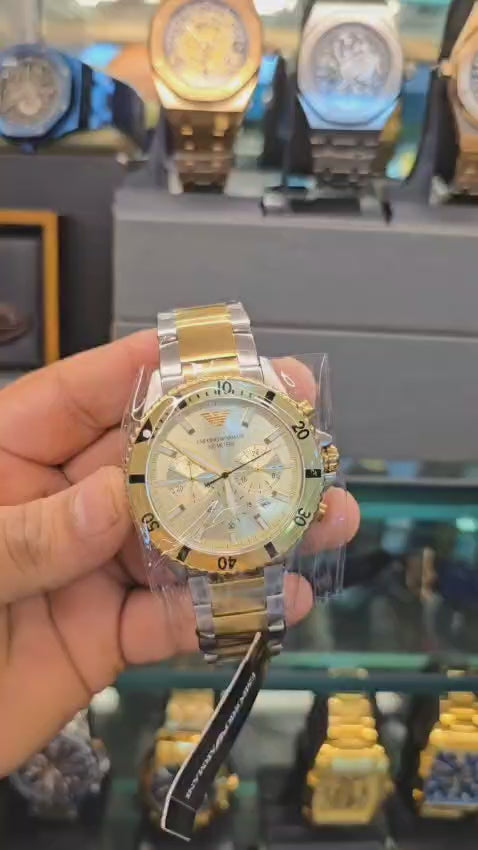 IMP Men’s Pure Steel Chronograph – 100% Original Premium Watch