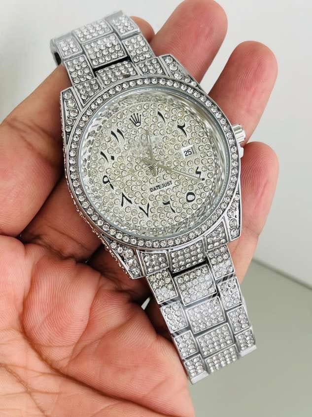 Men’s Diamond Collection Watch – Arabic Numbers | Party & Wedding Special