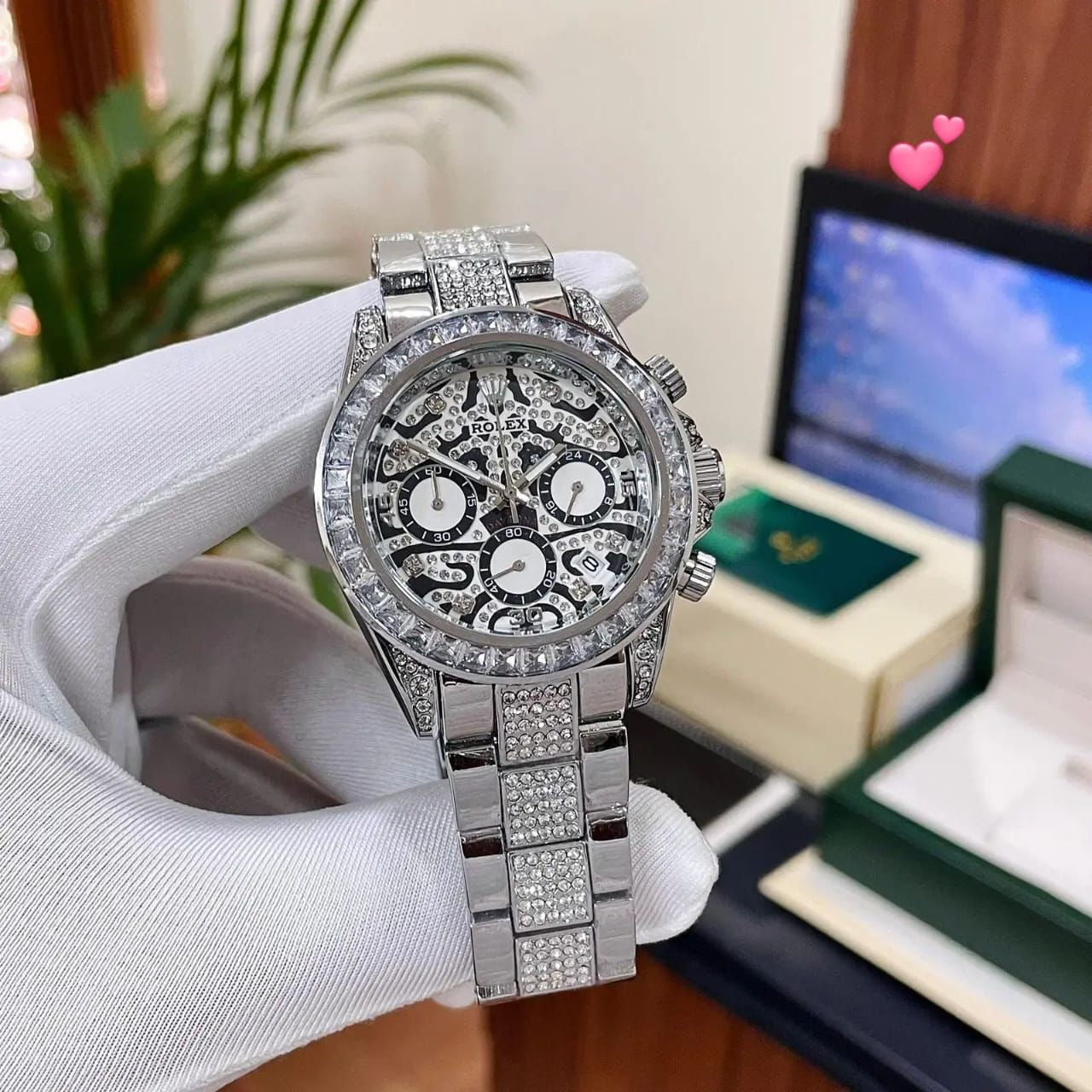 Diamond Collection Men’s Watch | All Chronograph & Date Working