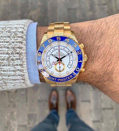 Yacht-Master Full Gold | 7AAA Premium Automatic Watch for Men – Now Back in Stock