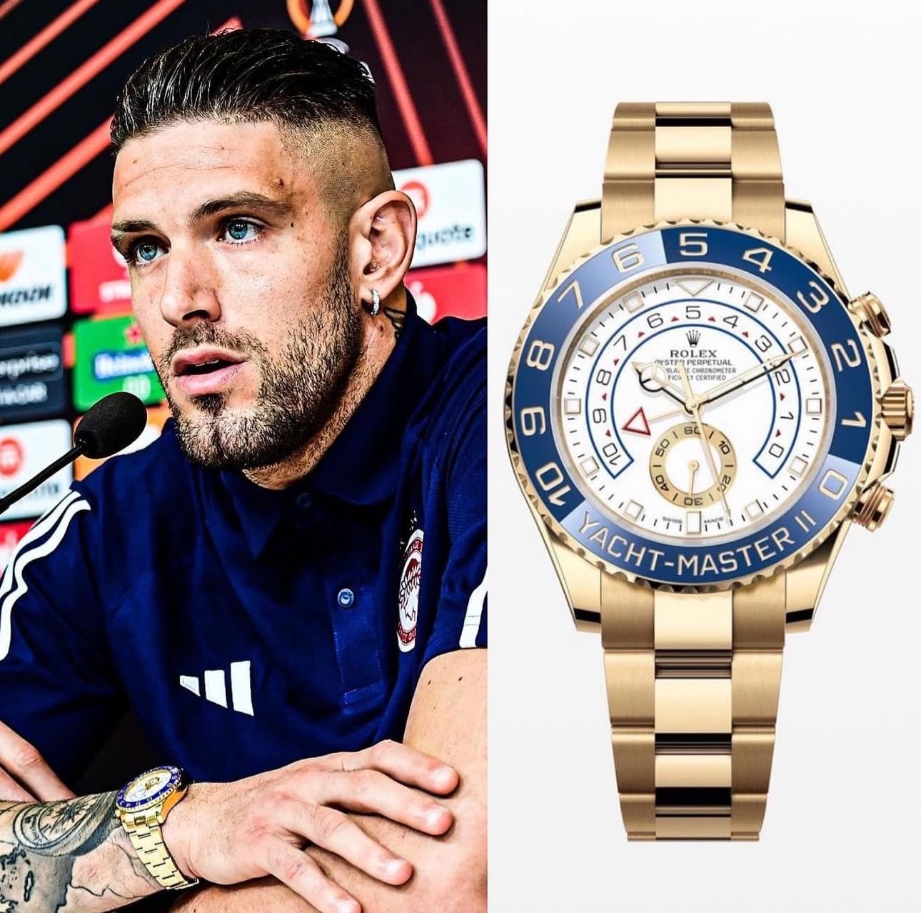 Yacht-Master Full Gold | 7AAA Premium Automatic Watch for Men – Now Back in Stock