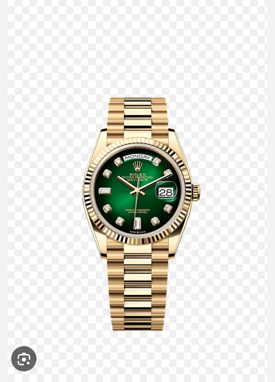 Oyster Perpetual Day Date Automatic Watch-Gold