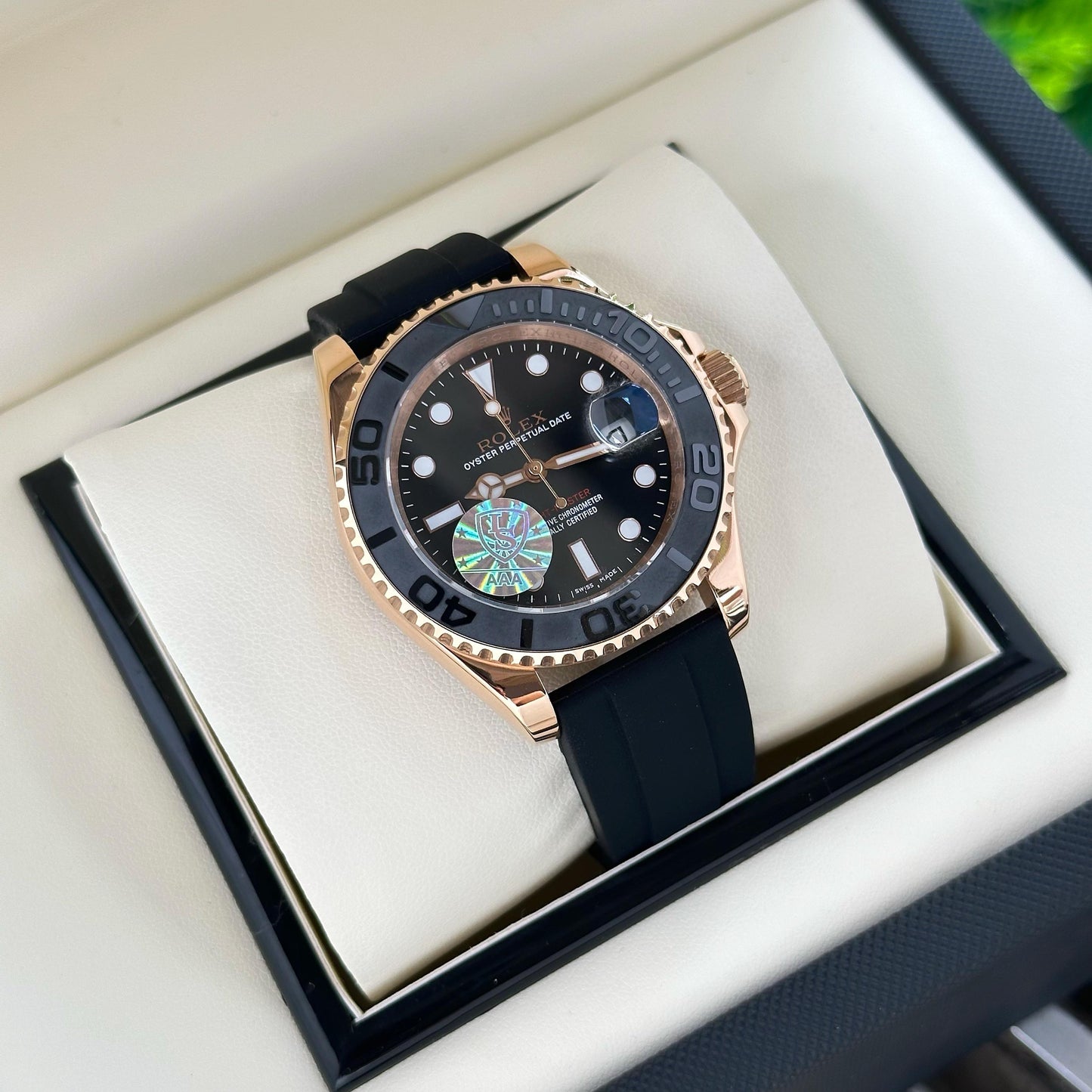 Submariner Oyster Yacht-Master – 7AA Premium Men’s Watch (42mm) – RoseGold | Gold | Silver