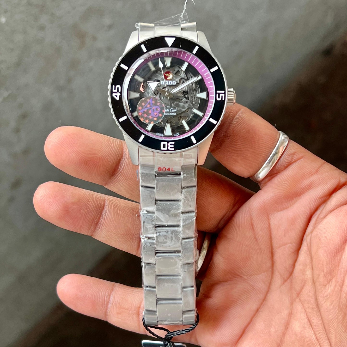 IMP Captain Cook – Premium Matte Grey Automatic Watch for Men