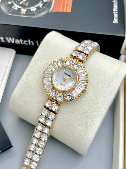Luxury Ladies Watch – High-Quality Blaze Diamond Edition