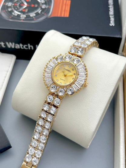 Luxury Ladies Watch – High-Quality Blaze Diamond Edition