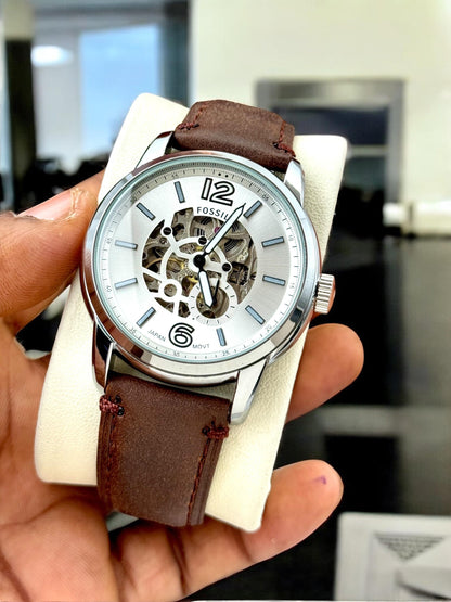 Automatic Leather Watch for Men – Timeless Style for Any Occasion