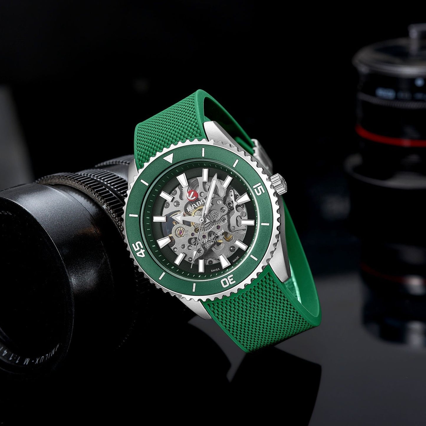 Men’s Automatic Mechanical Watch – Heavy Quality | Silicone Strap