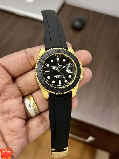 Yacht-Master Black Dial – Elegance Meets Power