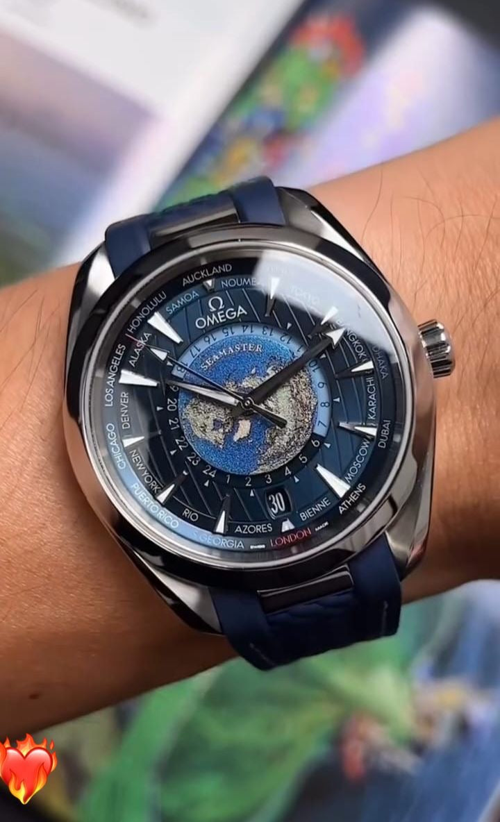 Seamaster WorldMap Edition | Premium Co-Axial Watch