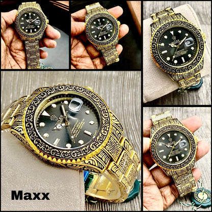 Men’s Vintage Steel Watch – Premium Quality for All Occasions