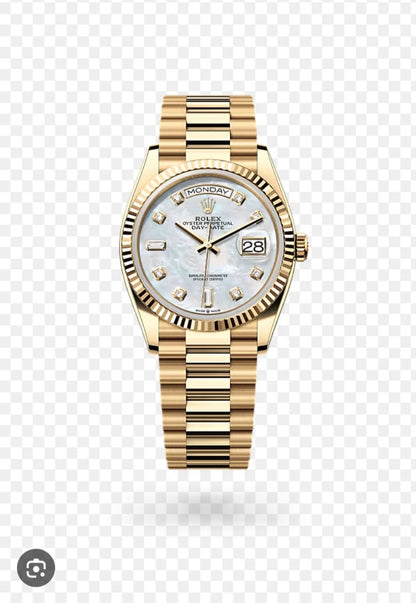 Oyster Perpetual Day Date Automatic Watch-Gold