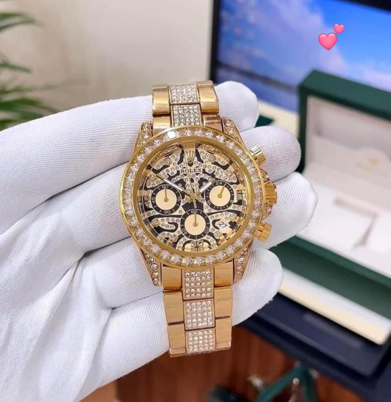 Diamond Collection Men’s Watch | All Chronograph & Date Working