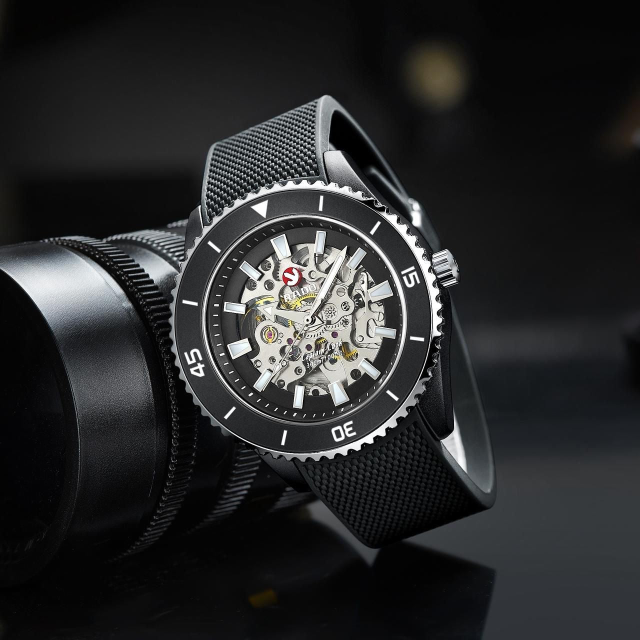 Men’s Automatic Mechanical Watch – Heavy Quality | Silicone Strap