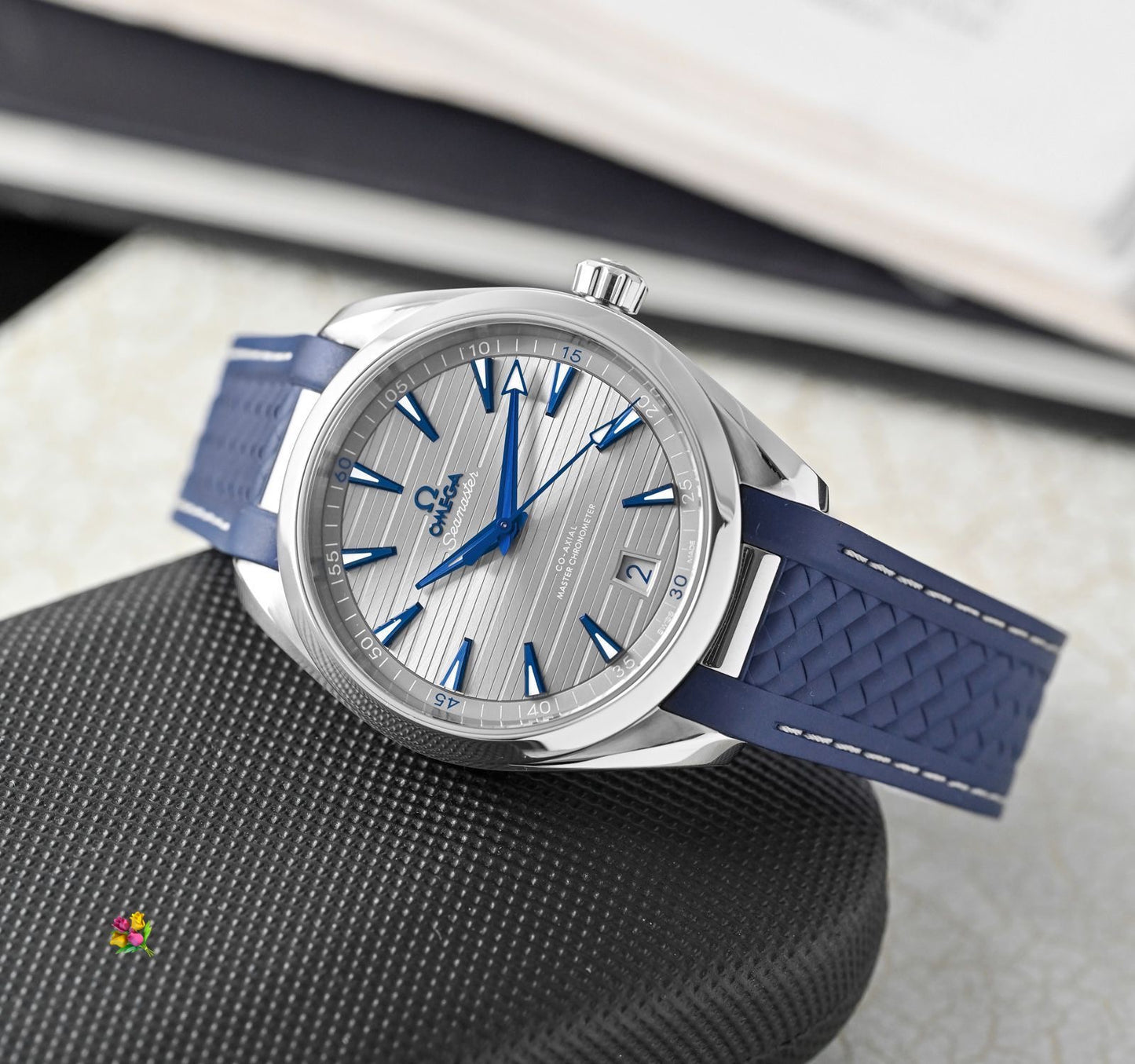 Seamaster Premium | Automatic Men’s Watch with Rubber Belt