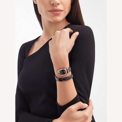 Serpenti Black Snake Watch – Iconic Elegance in Motion