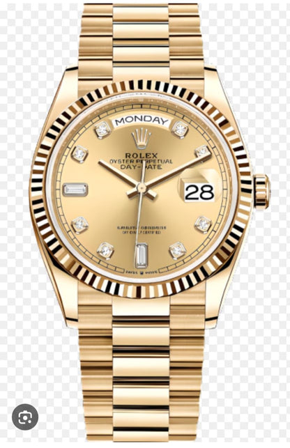 Oyster Perpetual Day Date Automatic Watch-Gold