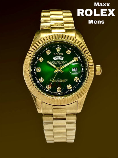 Men’s High-Quality Steel Watch – Day & Date Working