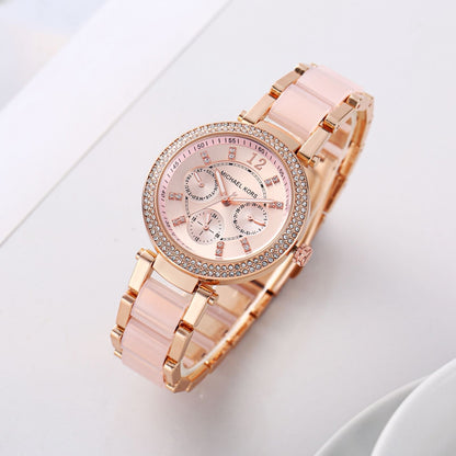 Rose Gold Ladies Timepiece – Collection