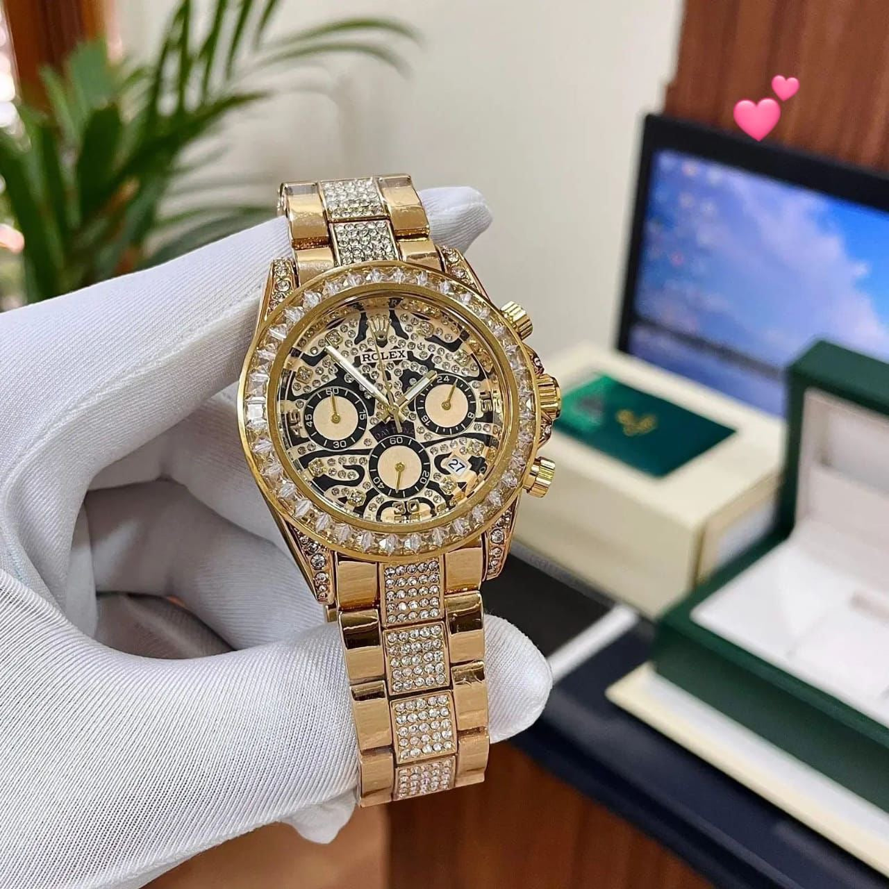 Diamond Collection Men’s Watch | All Chronograph & Date Working