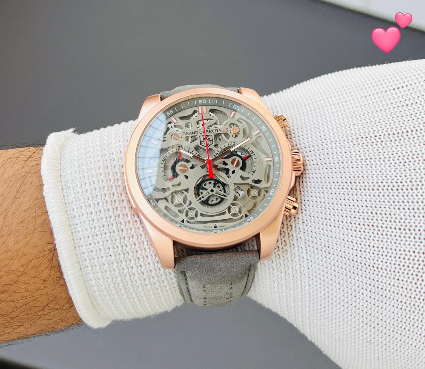 Grand Carrera CR7 Football Edition – 7AA Premium Chronograph Watch for Men