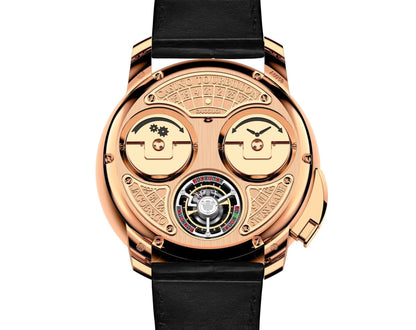 Buy Casino Tourbillon Rose Gold Watch | Premium Roulette Dial Timepiece