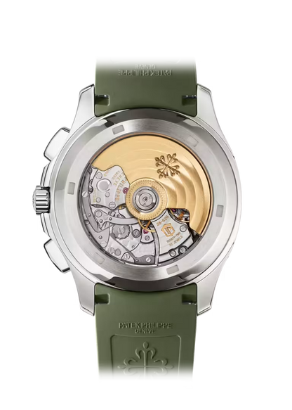 Aquanaut-Inspired Chronograph Watch – Flyback Sport Watch in Blue, Brown, Orange & Green