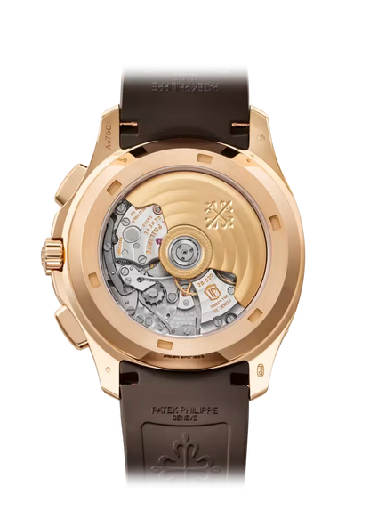 Aquanaut-Inspired Chronograph Watch – Flyback Sport Watch in Blue, Brown, Orange & Green