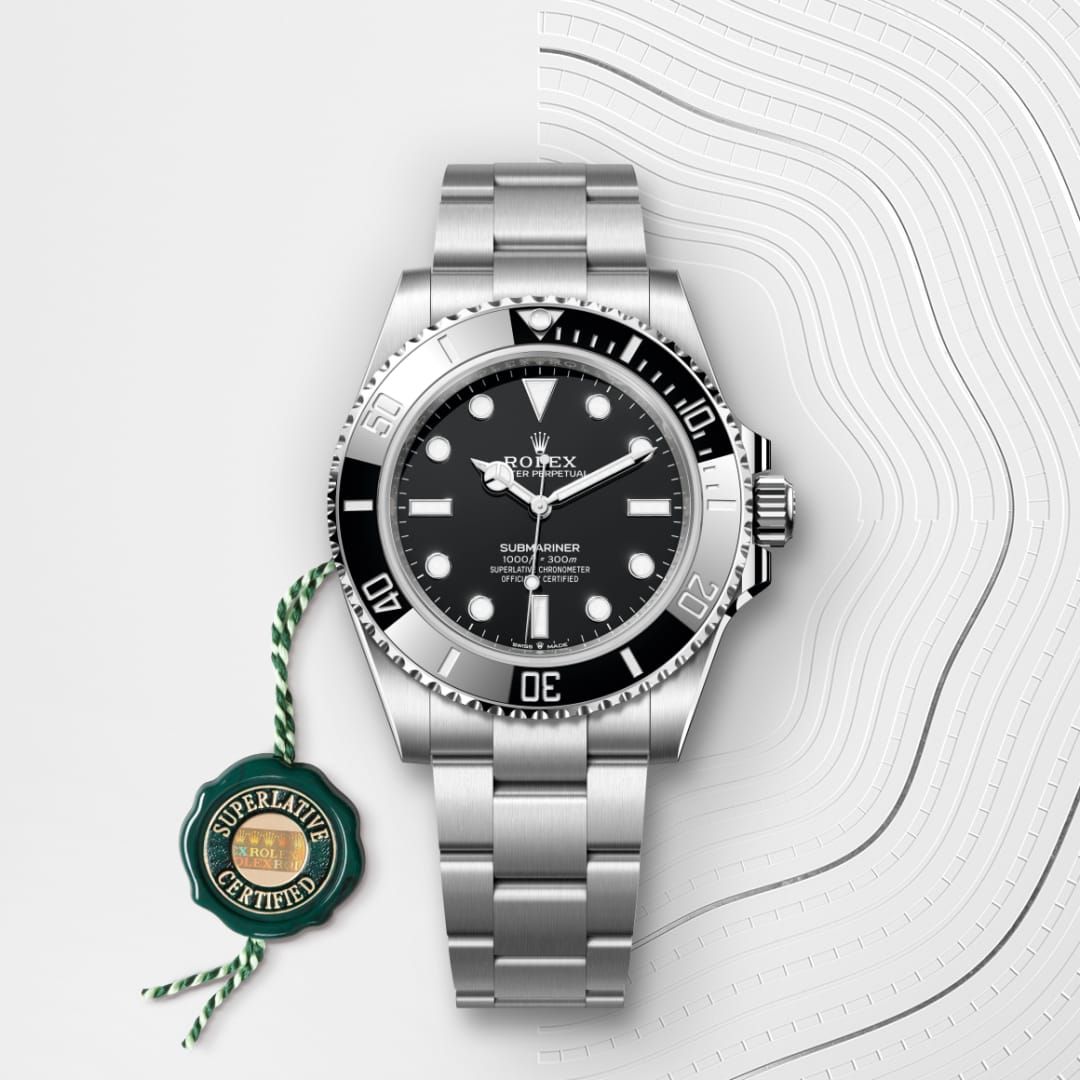 Shop the  Submariner 41mm in Oyster steel – premium 7AA with automatic movement